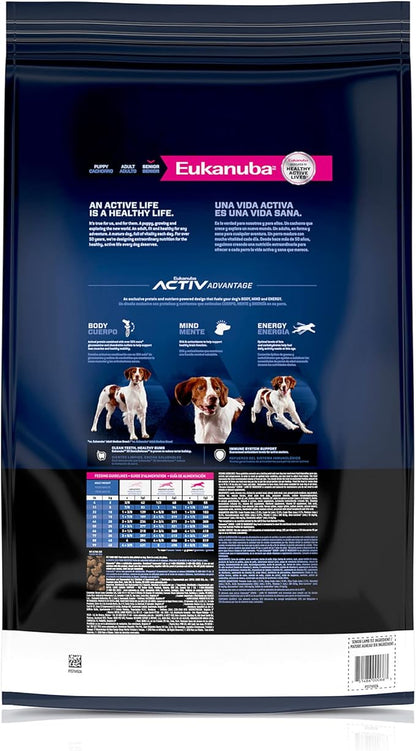 Eukanuba Senior Lamb 1st Ingredient Dry Dog Food, 30 lb