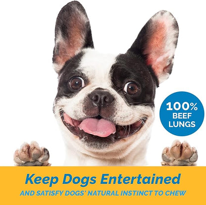 Beef Lung Dog Treat - All Natural Premium Jerky Chews for Your Dog Beef Treats 11 oz
