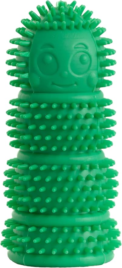 Dog Finger Toothbrush - Promotes Healthy Teeth and Gums - 360 Bristles for Dog and Puppy Teeth - Bite Resistant, One Size Fits Most - BPA Free Dog Teeth Cleaning - Manufactured in USA