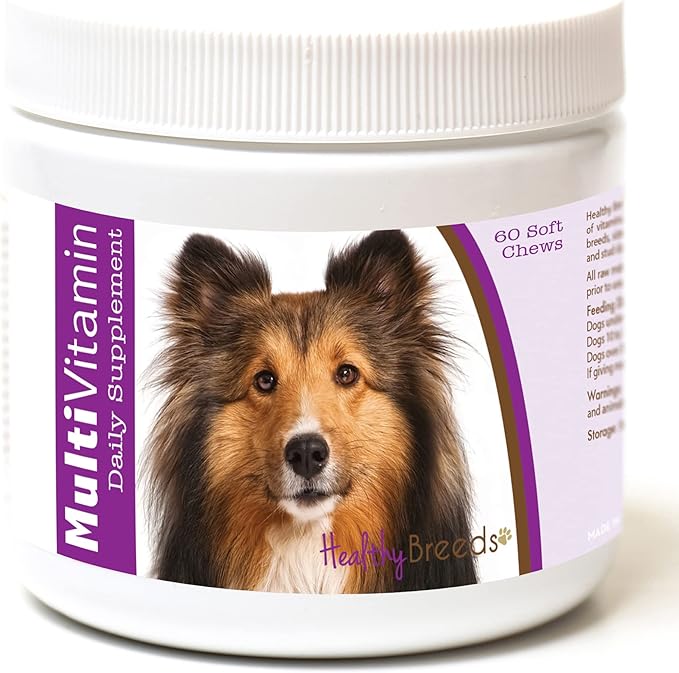 Healthy Breeds Shetland Sheepdog Multi-Vitamin Soft Chews 60 Count