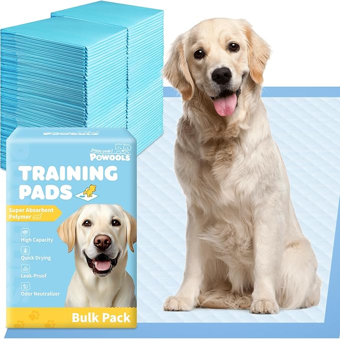 50-Pack X-Large Puppy Pads - 34'' x 28'' Pee Pads for Dogs Potty Training with Leak-Proof Quick-Dry Design, 6-Layer Wee Wee Pads for Dogs