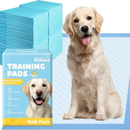 50-Pack X-Large Puppy Pads - 34'' x 28'' Pee Pads for Dogs Potty Training with Leak-Proof Quick-Dry Design, 6-Layer Wee Wee Pads for Dogs