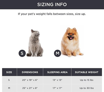 Bedsure Dog Beds for Small Dogs - Round Cat Beds for Indoor Cats, Washable Pet Bed for Puppy and Kitten with Slip-Resistant Bottom, 20 Inches, Lentil Sprout