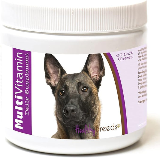 Healthy Breeds Belgian Malinois Multi-Vitamin Soft Chews 60 Count