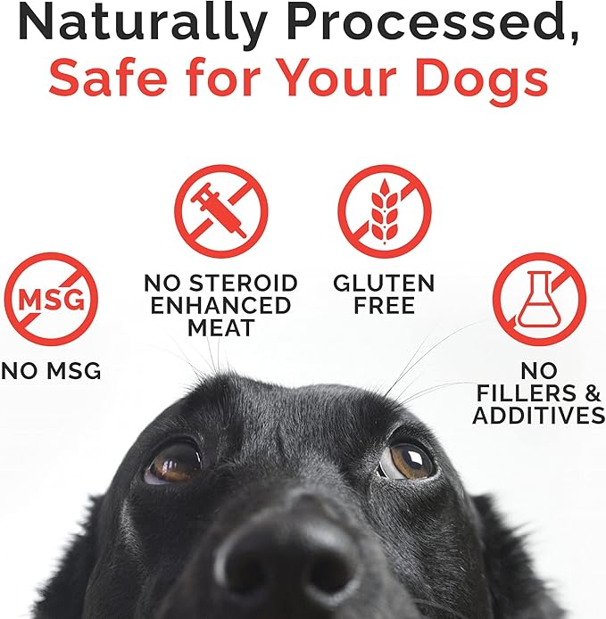 Miss Nelly's -All Natural Beef Jerky Dog Treats - Soft Sticks - USA Made and Sourced - Original Smoke House Recipe - Small Batch Beef Jerky for Dogs - Minimally Processed - 8 oz. Bag