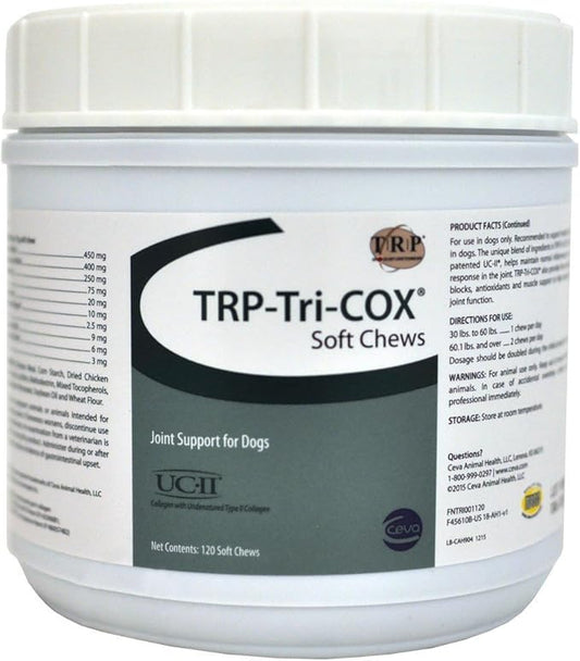 TRPTriCOX Soft Chews 120 ct