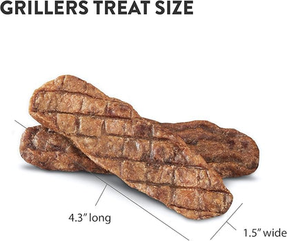 Dogswell Hip and Joint Grain-Free Duck Grillers for Dogs, 10 Ounces, Model: 842188