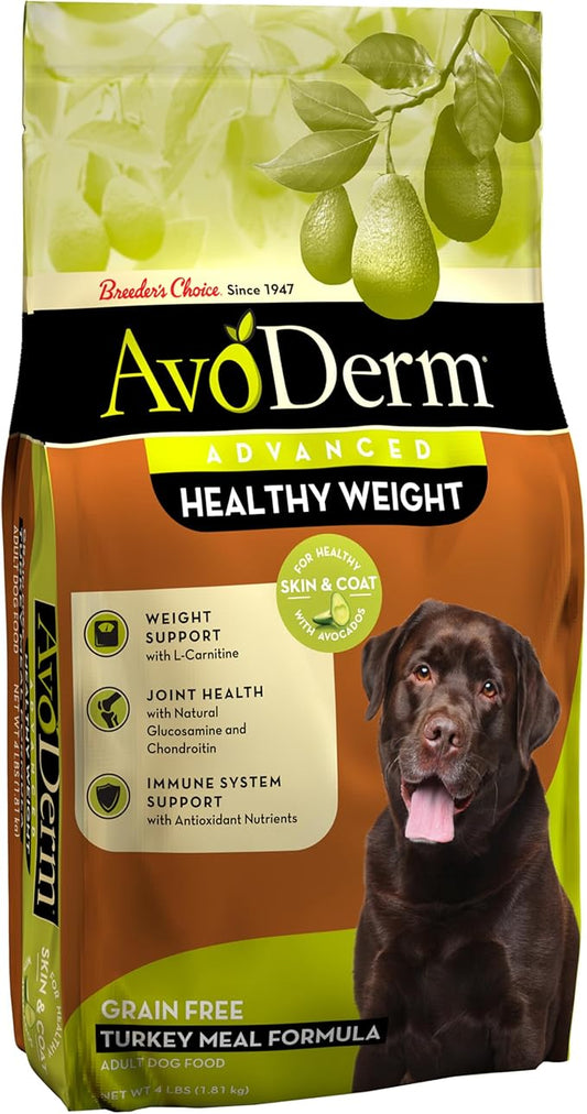 AvoDerm Natural Advanced Healthy Weight Dry Dog Food 4 lb