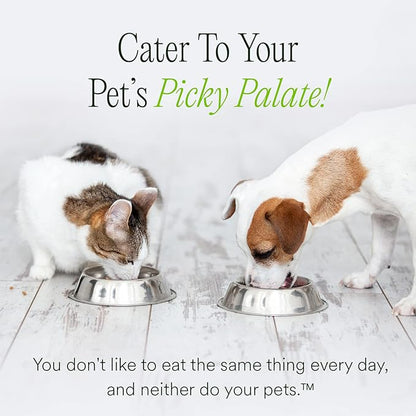 pawTree Food Toppers for Dogs & Cats - Boost Your Pet's Mealtime with These Delicious Pet Food Seasonings - Dry Mixers and Seasonings - Flavor Enhancer for Picky Eaters & Appetite Stimulation