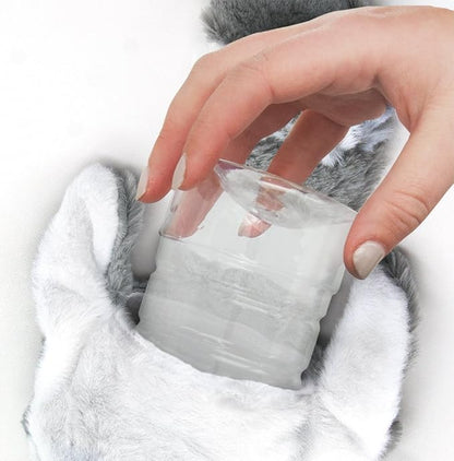 Best Pet Supplies Stuffing Free Squeaky Dog Toys for Small Dogs, Medium Dogs, and Large Dogs, Durable, Best Dog Chew Toy for Teething Puppy, Indoor Play, Holds Plastic Bottle - Raccoon, Medium