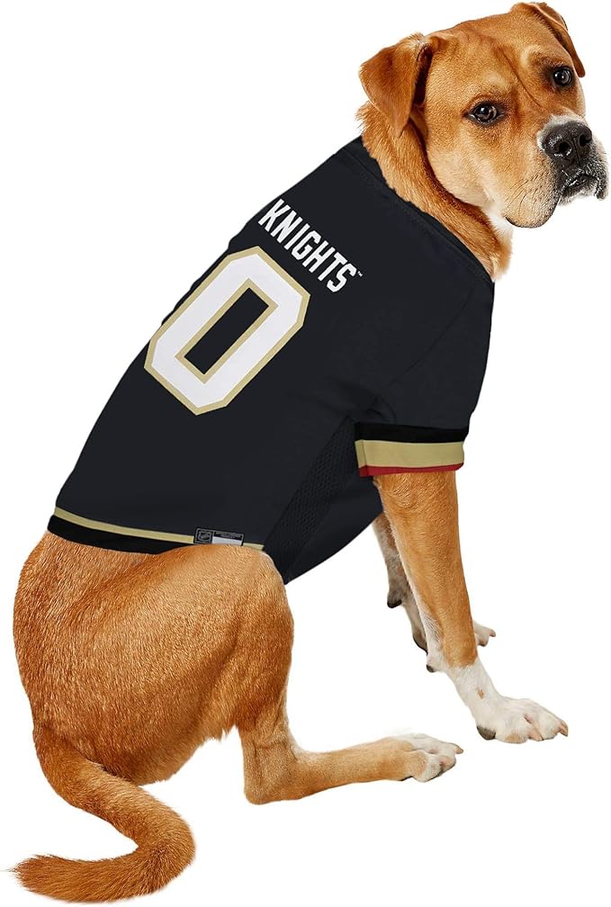 NHL LAS VEGAS GOLDEN KNIGHTS JERSEY for Dogs & Cats, XX-Large