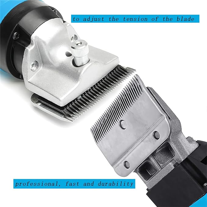 Horse Clippers,550w Electric Horse Grooming Kit,Professional Livestock Clippers, 6 Speeds Heavy Duty Equine Clippers for Dogs