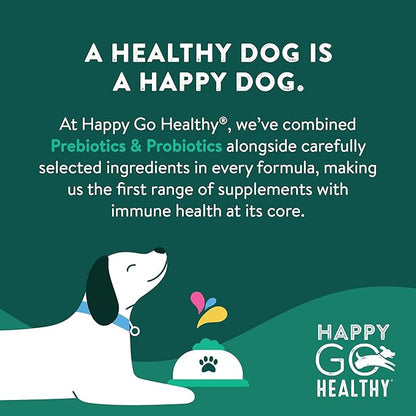 Skin & Coat Supplements for Dogs | Probiotic & Prebiotic Benefits with Wild Salmon Omega 3s to Help Your Dog Shine from The Inside Out | All Breeds, Ages and Sizes | 120 Count