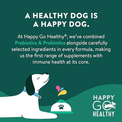 Skin & Coat Supplements for Dogs | Probiotic & Prebiotic Benefits with Wild Salmon Omega 3s to Help Your Dog Shine from The Inside Out | All Breeds, Ages and Sizes | 21 Count