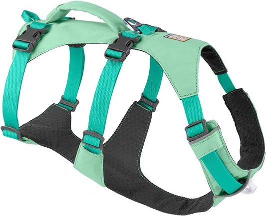 Ruffwear, Flagline Dog Harness, Lightweight and Reflective, No Pull Dog Lift Harness for Hiking, Running and Everyday Use, Sage Green, Small