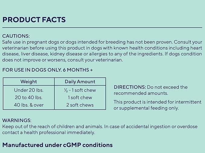 Pawfy Probiotic Soft Chews | Digestive | Gut | Immune Support | Diarrhea & Constipation Relief | Allergy Response & More for Dog