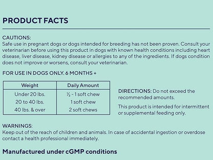 Pawfy Probiotic Soft Chews | Digestive | Gut | Immune Support | Diarrhea & Constipation Relief | Allergy Response & More for Dog