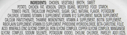 Nature's Recipe Grain Free Wet Dog Food, Chicken and Venison Recipe in Broth, 2.75-Ounce Cups (Pack of 12)