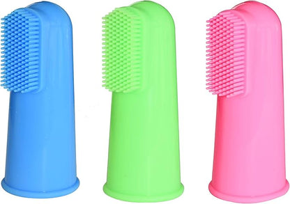 Dog Toothbrush Cat & Dog Toothbrush Soft Bristle Pet Toothbrush Combo Pack for The Dental Care of Your Small to Large Dogs, Cats, Most Pets