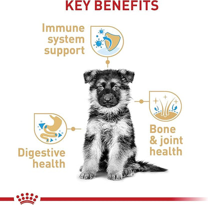 Royal Canin German Shepherd Puppy Breed Specific Dry Dog Food, 30 lb. bag