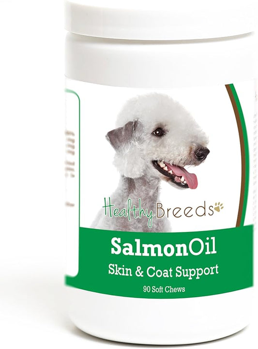 Healthy Breeds Bedlington Terrier Salmon Oil Soft Chews 90 Count