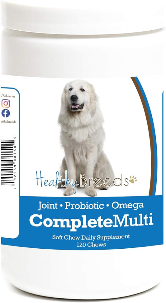 Healthy Breeds Great Pyrenees All in One Multivitamin Soft Chew 120 Count