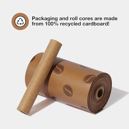 VETRESKA Dog Poop Bags, Coffee Scented Waste Bags, Leak Proof, Extra Thick and Large Dog Pet Bags for Dogs and Cats - 540 Count Bags (36 Refill Rolls)