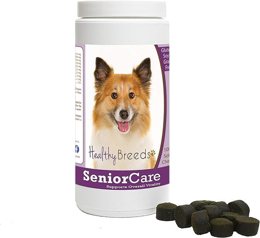 Healthy Breeds Icelandic Sheepdog Senior Dog Care Soft Chews 100 Count