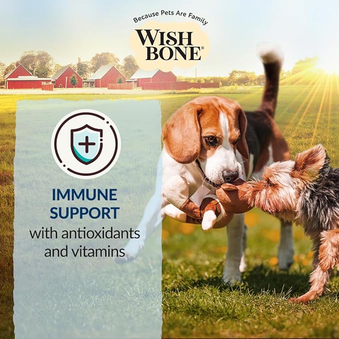 Wishbone Roost New Zealand Chicken Dry Dog Food, Gluten-Free, Grain-Free Formula for Overall Pet Health - 4 lb