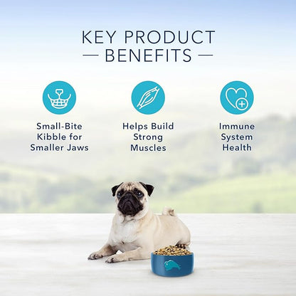 Blue Buffalo Life Protection Formula Natural Adult Small Bite Dry Dog Food, Chicken and Brown Rice 34-lb