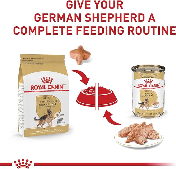 Royal Canin German Shepherd Adult Dry Dog Food, 17 lb bag