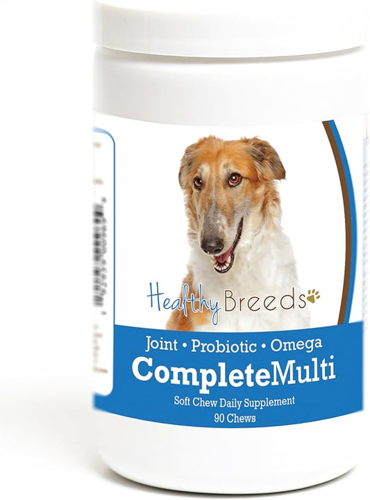 Healthy Breeds Borzois All in One Multivitamin Soft Chew 90 Count