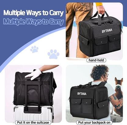 Cat Backpack Carrier for Cats and Dogs, Puppies, Fit Up to 18 Lbs, Dog Backpack Carrier, Cat Backpacks for Carrying Cats, Pet Carrier Backpack Great for Travel Hiking Camping Outdoor