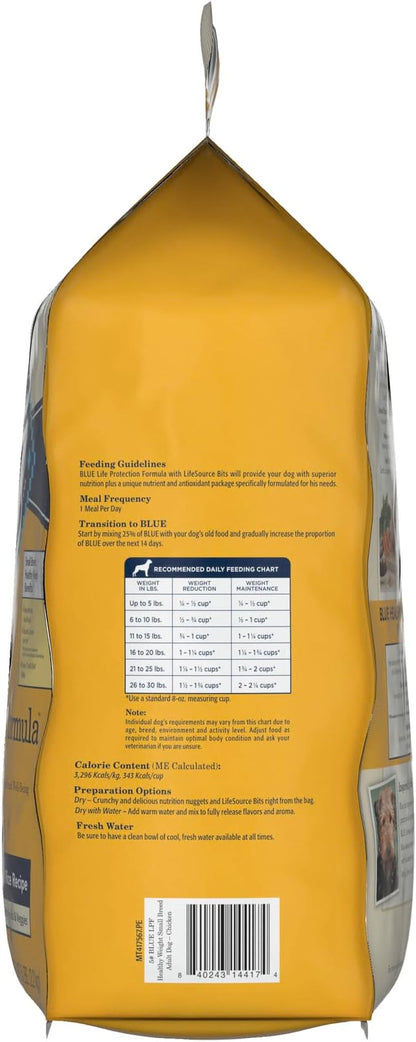 Blue Buffalo Life Protection Formula Natural Adult Small Breed Healthy Weight Dry Dog Food, Chicken and Brown Rice 5-lb Trial Size Bag