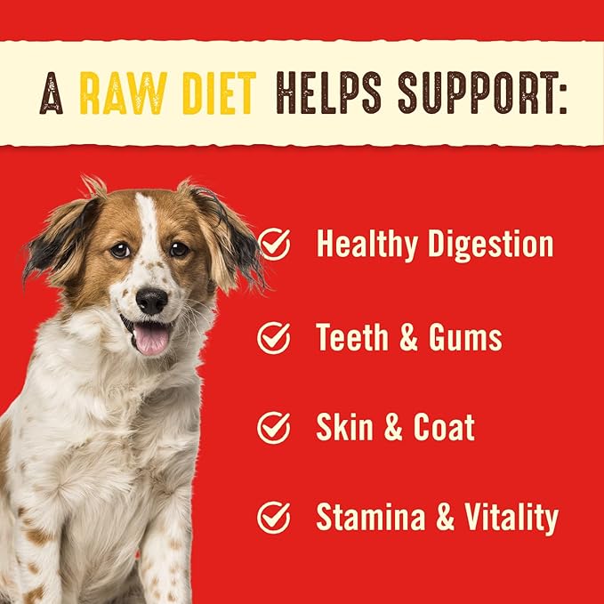 Stella & Chewy's Freeze Dried Raw Dinner Patties – Grain Free Dog Food, Protein Rich Chewy’s Chicken Recipe – 25 oz Bag