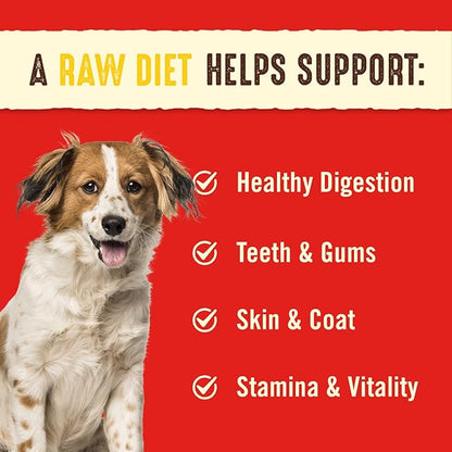 Stella & Chewy's Freeze Dried Raw Dinner Patties – Grain Free Dog Food, Protein Rich Chewy’s Chicken Recipe – 14 oz Bag