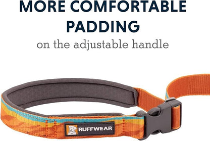 Ruffwear, Flat Out Dog Leash, Adjustable Lead with Padded Handle, Fall Mountains