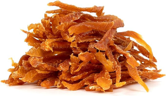 MON2SUN Dog Treats, Chicken Jerky Strips for Small Dogs, High Protein & Grain Free Dog Snacks, Easy to Digest Dog Training Treats (Chicken, 10.58 Ounce -Pack of 1)