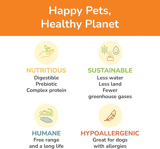 Jiminy's Chewy Cricket Dog Training Treats, Hypoallergenic, 6oz, Pumpkin & Carrot (Pack of 3)