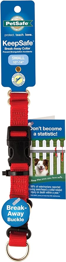 PetSafe KeepSafe Break-Away Collar, Prevent Collar Accidents for your Dog or Puppy, Improve Safety, Compatible with Lead Use, Adjustable Sizes