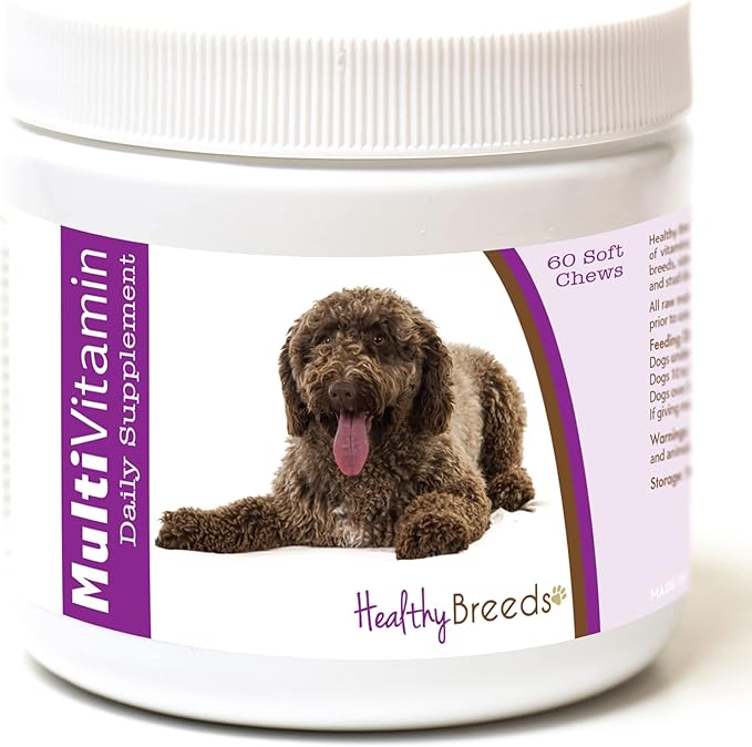 Healthy Breeds Spanish Water Dog Multi-Vitamin Soft Chews 60 Count
