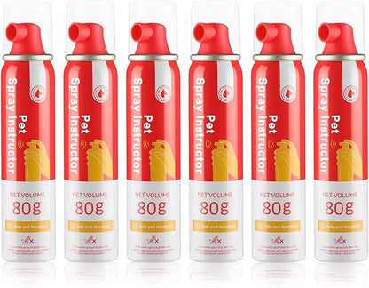 Corrector Spray Dog Trainer, 80ml 6 Pack Corrector Spray for Dogs to Stops Barking, Food Stealing, Dog Fights, Attacks & Unwanted Dog Behaviour, Safe