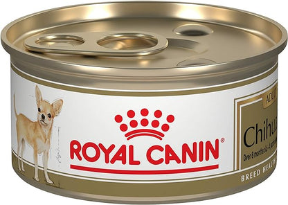 Royal Canin Breed Health Nutrition Chihuahua Adult Loaf in Sauce Wet Dog Food, 3 oz can (24-count)