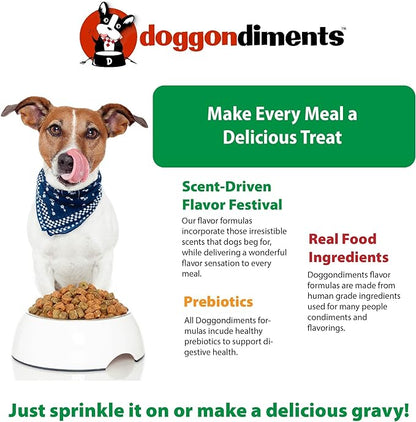 Peanut Buddy Roasted Peanut Flavor Dog Food Topper, Fun People Food Flavors, Made in USA, Non-GMO, No Added Salt