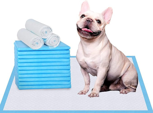 IMMCUTE Puppy Pee Pads 22"x23"- 14 Count | Dog Pee Training Pads Super Absorbent & Leak-Proof | Disposable Pet Piddle and Potty Pads for Puppies | Dogs | Doggie| Cats | Rabbits