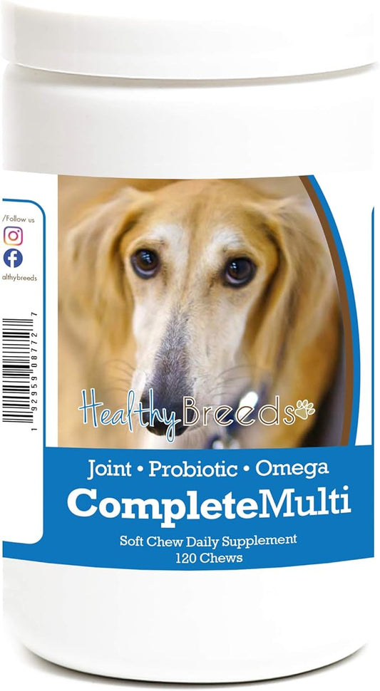Healthy Breeds Sloughi All in One Multivitamin Soft Chew 120 Count