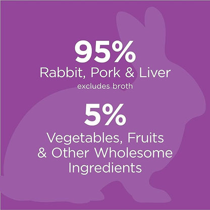 Instinct Original Grain Free Real Rabbit Recipe Natural Wet Canned Dog Food, 13.2 oz. Cans (Case of 6)