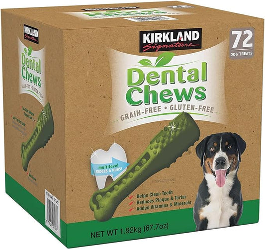 Kirkland Signature Dental Chews, 72-count