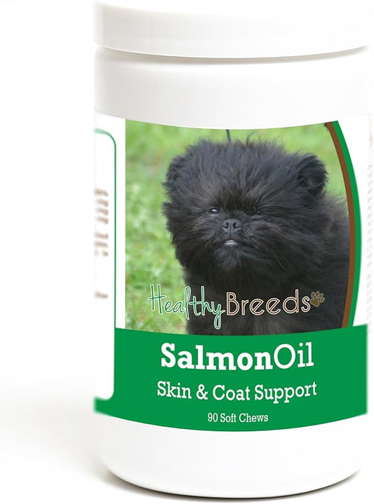 Healthy Breeds Affenpinscher Salmon Oil Soft Chews 90 Count