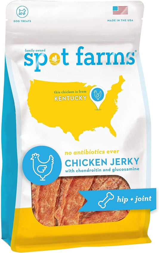 Spot Farms Chicken Jerky Healthy All Natural Dog Treats Human Grade For Hip And Joint 12 oz